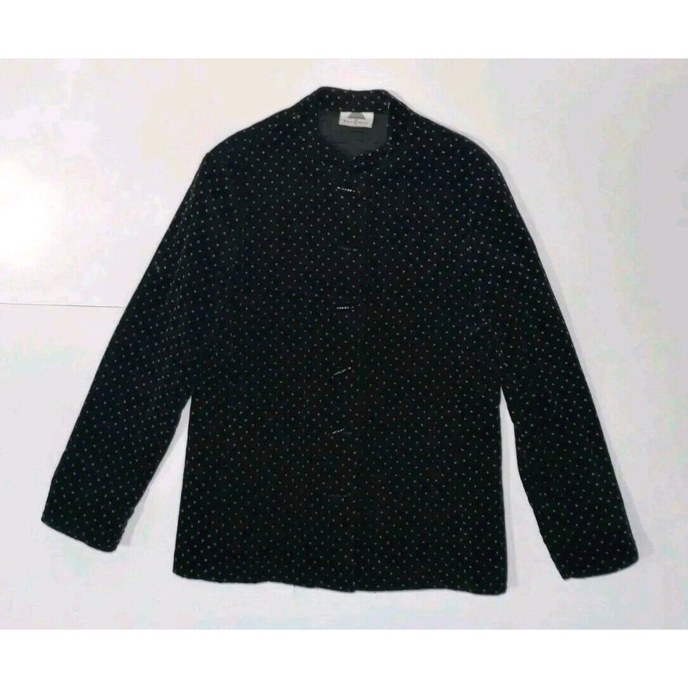Vintage  F.A. Chatta Mock Neck Toggle Blazer Jacket Size / Large Union Made